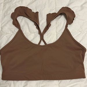 Joy Lab Ruffled sports bra